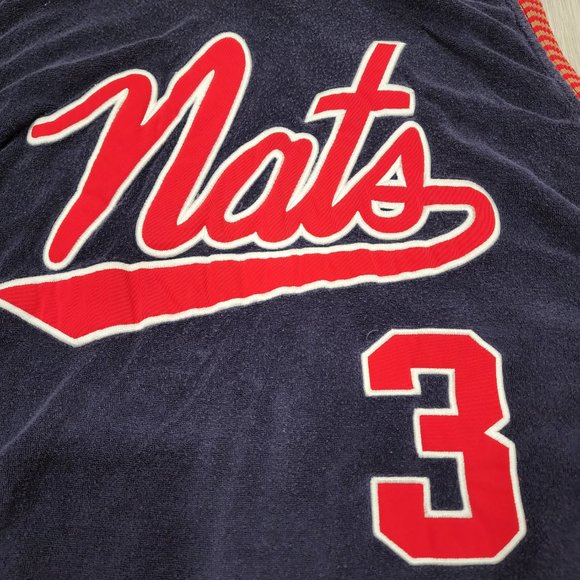 VTG Reebok Hardwood Classics D'Funkd 1948-49 Iverson #3 Syracuse Nats Jersey XXL - Picture 3 of 6